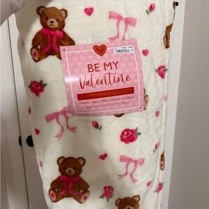 Bears and Bows throw blanket